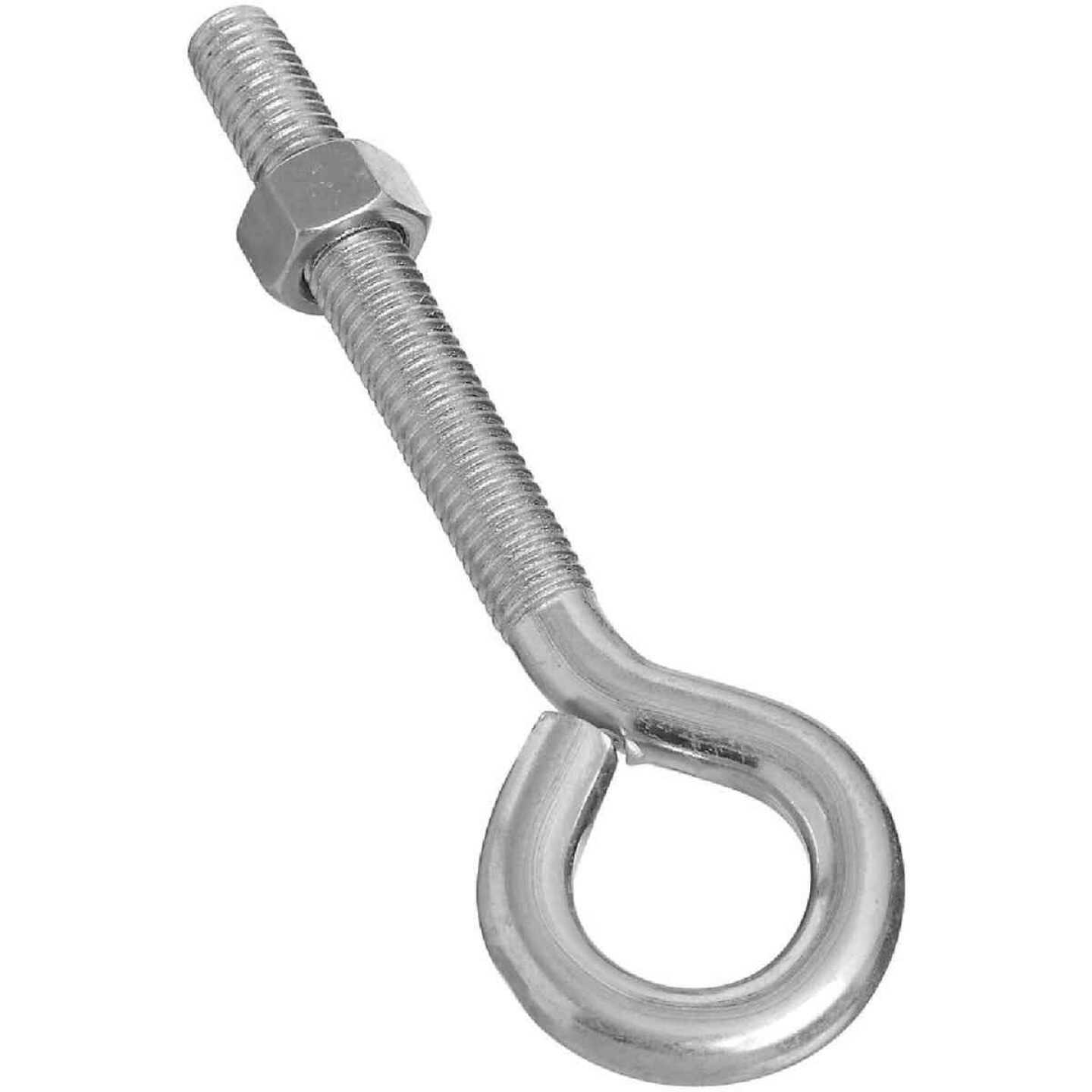 National 1/2 In. x 6 In. Zinc Eye Bolt with Hex Nut Image 1